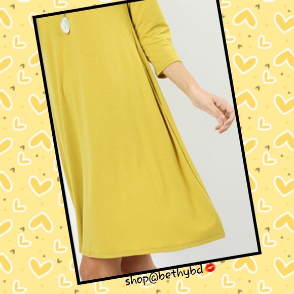 FLASH SALE ONLY💼📂LAST 1💜 5🌟Rated Swing Dress - Picture 2 of 3